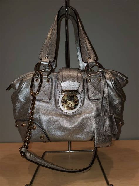 Silver Dolce and Gabbana Handbag Women’s Collection Via San 